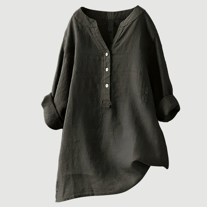 Lina | Lightweight and Comfortable Linen Blouse