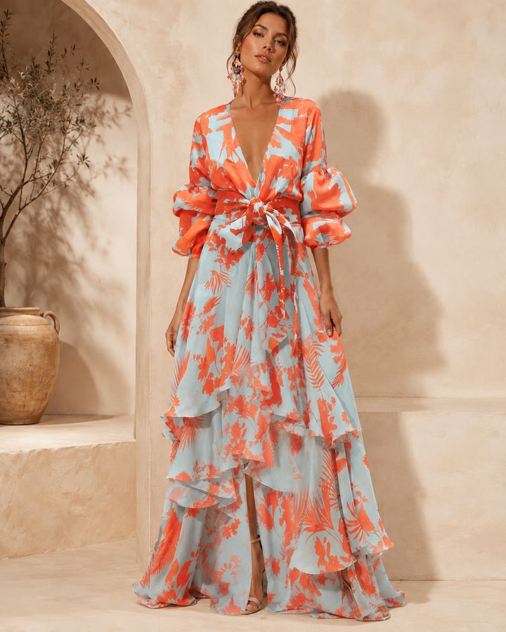Constance™ Floral Tiered Maxi Dress